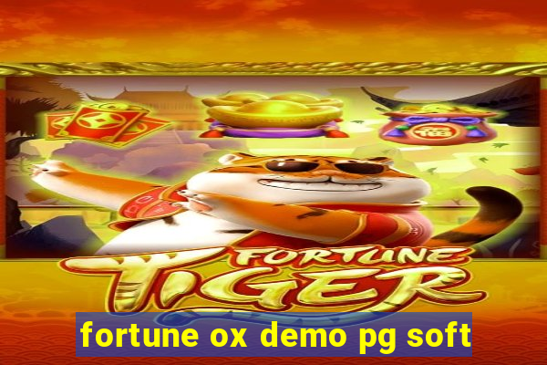 fortune ox demo pg soft